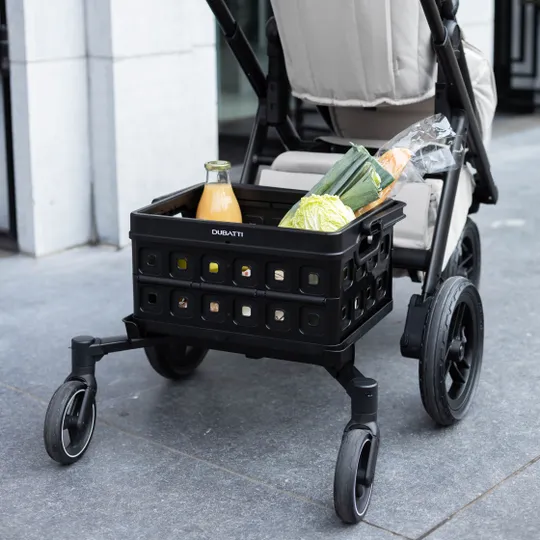 Dubatti One Strollerboard Set  - Strollerboard + Adapterset + Crate Adapter + Folding Crate