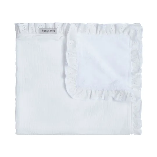 Baby's Only Ledikantdeken Teddy Calm Wit