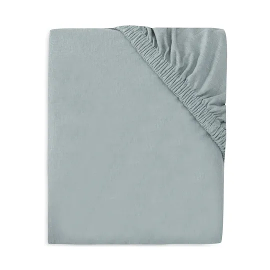 Jollein Hoeslaken - 60 x 120 cm - Jersey - Sea Green