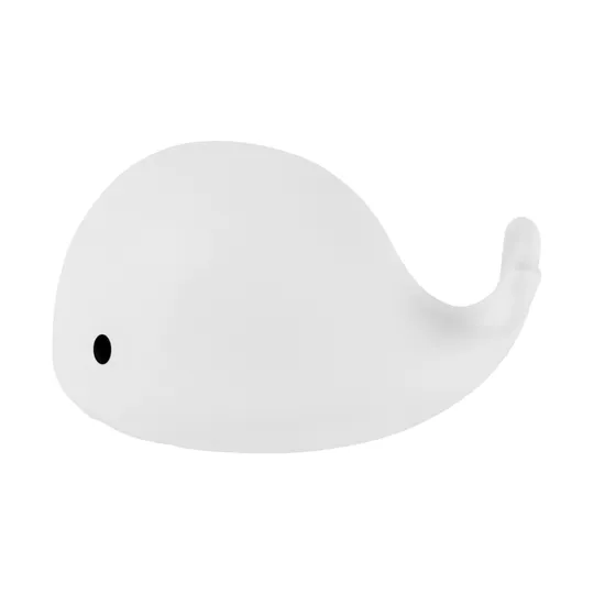 Flow Amsterdam Nachtlamp Moby Wit Silicone