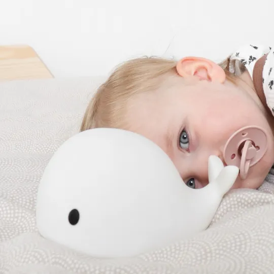 Flow Amsterdam Nachtlamp Moby Wit Silicone