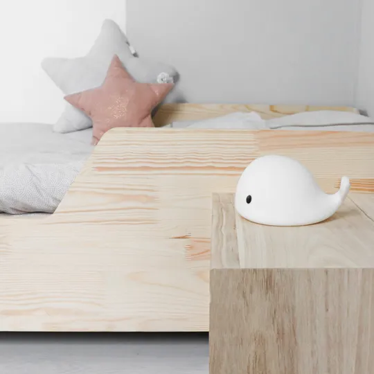 Flow Amsterdam Nachtlamp Moby Wit Silicone