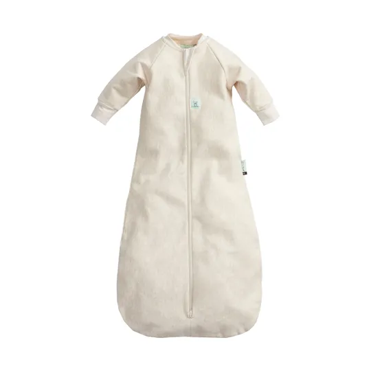 Ergopouch Slaapzak Met Mouwen Jersey Oatmeal Marle 1,0 Tog 8-24mnd