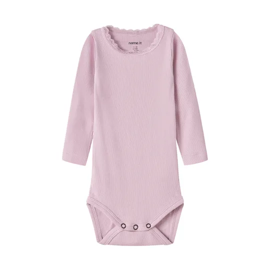 Name It Kab Lace Romper - Maat 62 - Fragrant Lilac