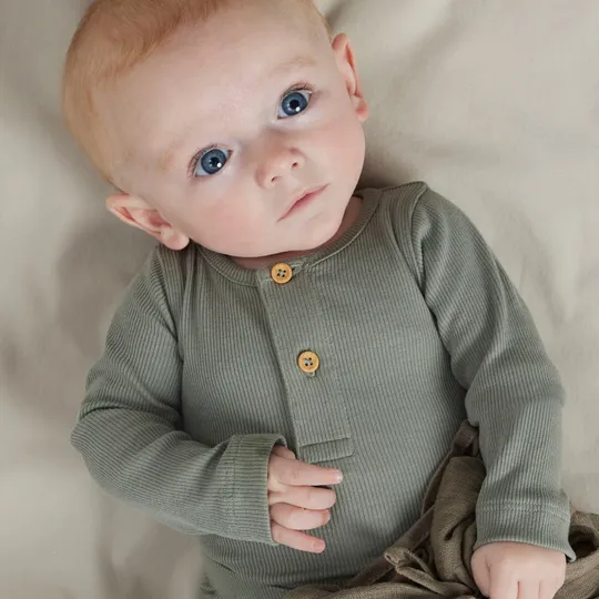 Name It Kab Button Romper - Maat 56 - Shadow