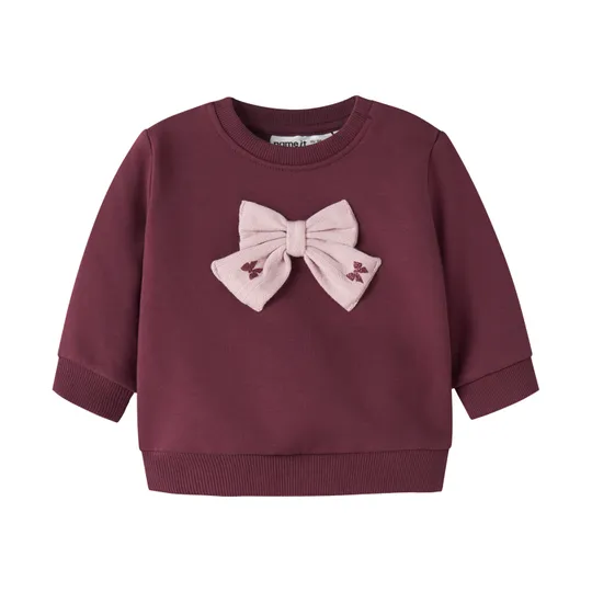 Name It Rowane Sweatshirt - Maat 68 - Burgundy 