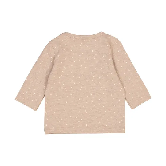 Feetje The Magic is in You Longsleeve Shirt – Taupe Melange