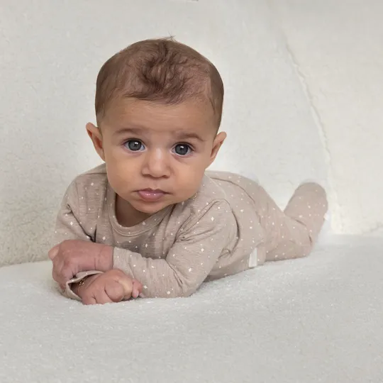 Feetje The Magic is in You Longsleeve Shirt – Taupe Melange