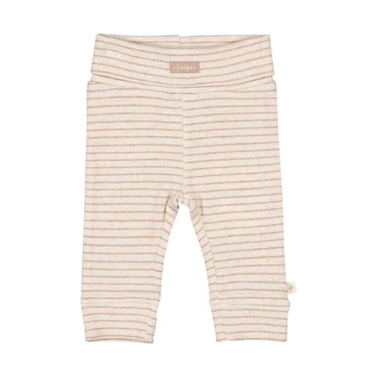 Feetje The Magic is in You Rib Broek - Streep - Taupe Melange
