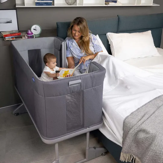Chicco Forever Next2Me Co-Sleeper - Moon Grey
