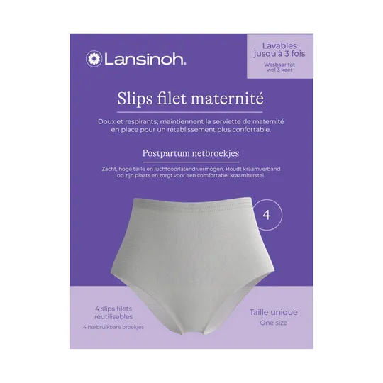 Lansinoh Postpartum Netbroekje - 4 Stuks