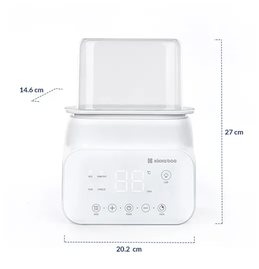 Kikkaboo Dubbele Flesverwarmer 4 in 1 Handy Mint