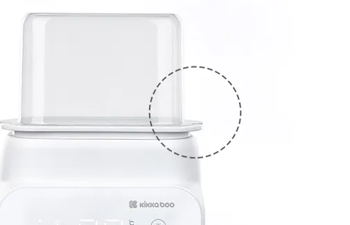 Kikkaboo Dubbele Flesverwarmer 4 in 1 Handy Mint