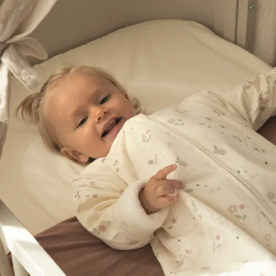 Witlof For Kids Vintage Flowers Vierseizoenenslaapzak - Maat 90 cm 