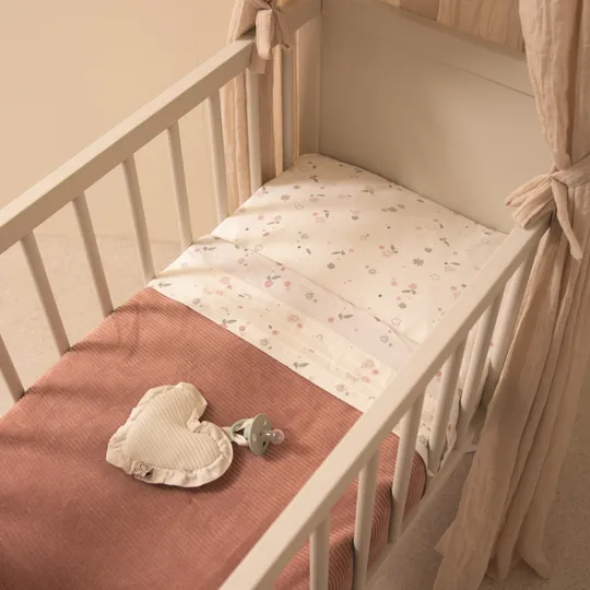 Witlof For Kids Velvet Rib Knuffeldoekje Hart