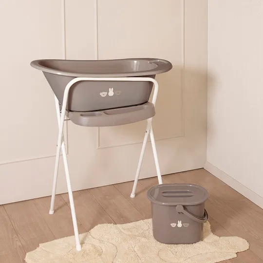 Bébé-Jou Babybad Click - Miffy and Friends - Chalk Brown