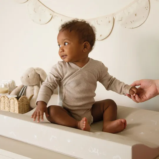 Witlof For Kids Aankleedkussenhoes - 70 x 50 cm - Jersey