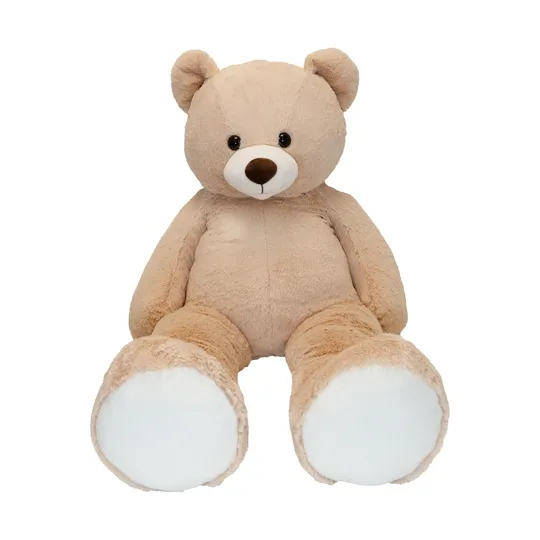 JollyPlush XXL Knuffelbeer - 150 cm - Beige