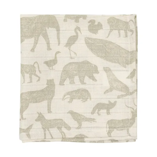 Jollein Animals Hydrofiel Monddoekje 3 Stuks