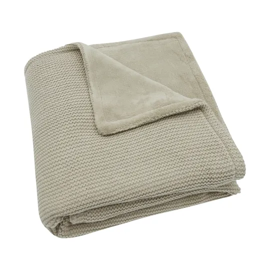 Jollein Basic Knit Wiegdeken Fleece