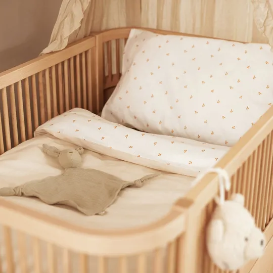 Jollein Dekbedovertrek Harvest Natural 100 x 140 cm