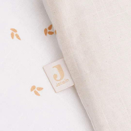 Jollein Dekbedovertrek Harvest Natural 100 x 140 cm