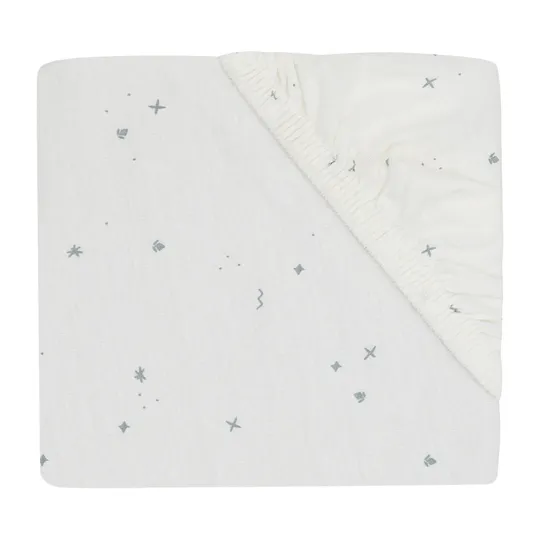 Jollein Hoeslaken Peuterbed - Jersey - 70/75 x 140/150 cm