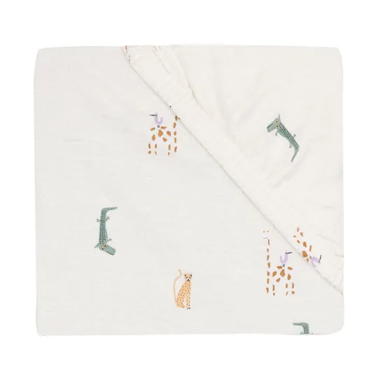 Jollein Jungle Jambo Hoeslaken - 40/50 x 80/90 cm - Jersey