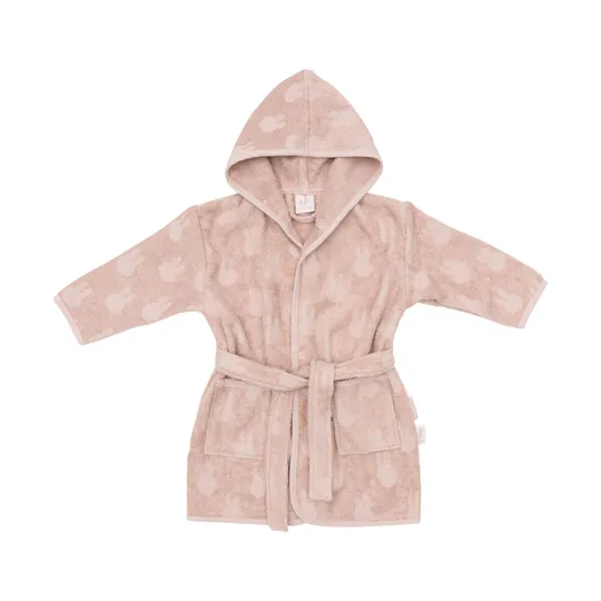 Jollein Miffy Jacquard Badjas - Badstof - 1-2 jaar