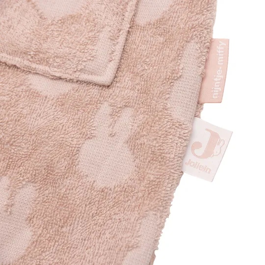 Jollein Miffy Jacquard Badjas - Badstof - 1-2 jaar