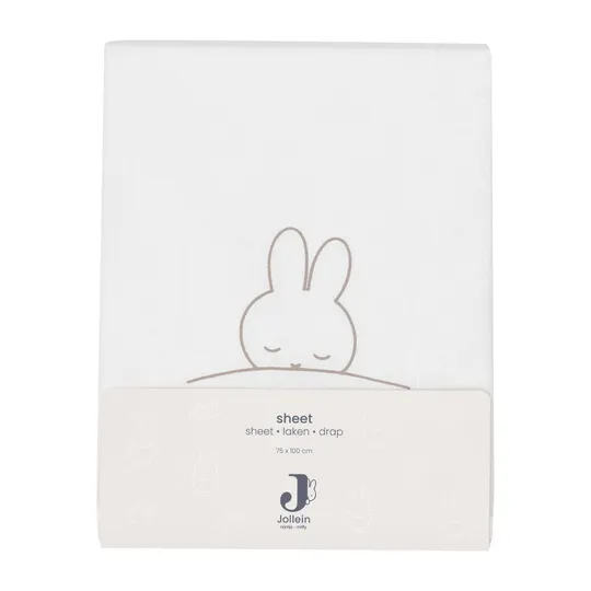 Jollein Wieglaken Sleepy Miffy Funghi 75 x 100 cm