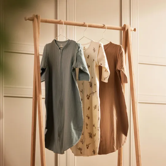 Jollein Slaapzak Zomer Met Afritsbare Mouw - Ajour Biscuit