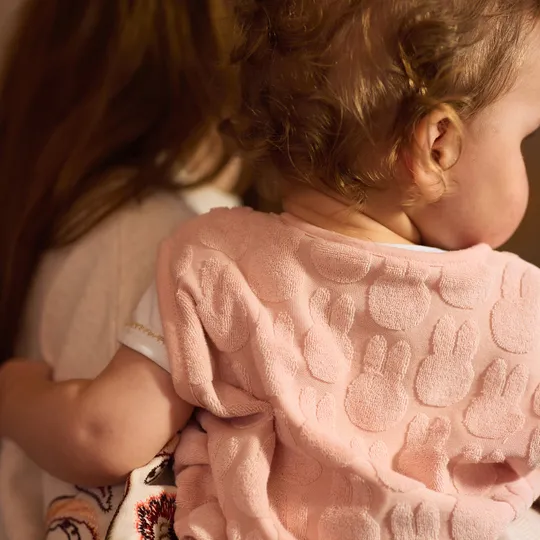 Jollein Slaapzak Jersey - Miffy Jacquard Terry Wild Rose