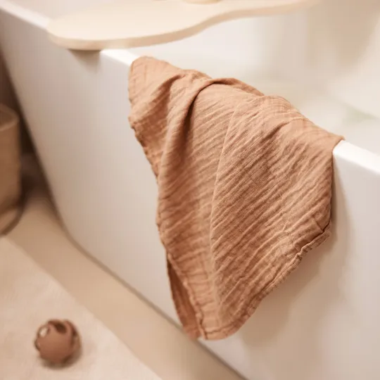 Jollein Tetra Doek Small - 4 Stuks - 70 x 70 cm - Biscuit/Ivory 