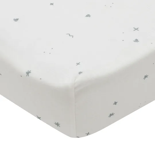 Jollein Twinkling Hoeslaken - 60 x 120 cm - Jersey - Sea Green