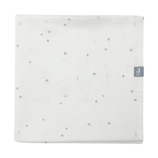 Jollein Twinkling Ledikantlaken - 120 x 150 cm - Sea Green