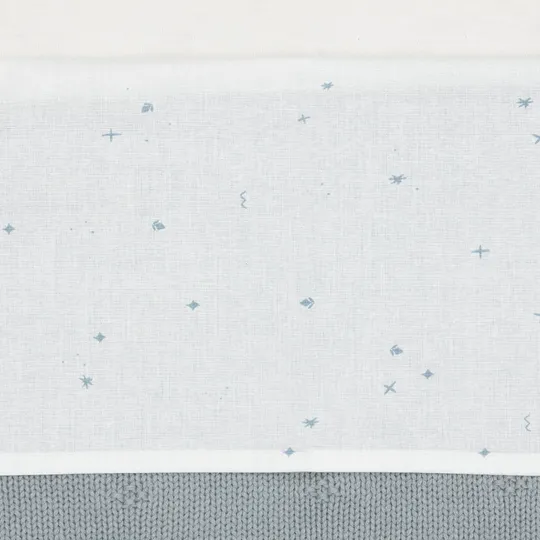 Jollein Twinkling Ledikantlaken - 120 x 150 cm - Sea Green