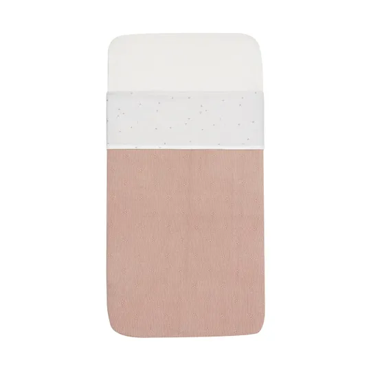 Jollein Twinkling Ledikantlaken - 120 x 150 cm - Wild Rose