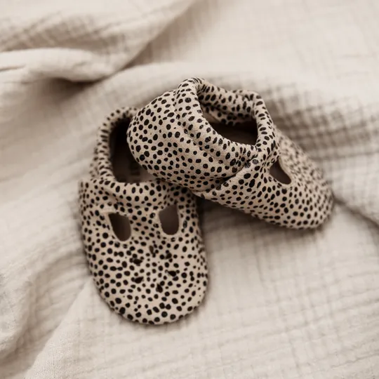 Baby Dutch Babyshoes Juna Speckle Suede