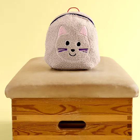 Lässig Kids Rugzak - Team Cat - Beige