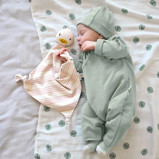 Lässig Tiny Team Swaddle - 3 Stuks - 80 x 80 cm - Heavenly Soft - Pale Blue