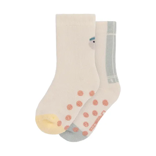 Lässig Anti‑slip Socks GOTS 2 pcs Duck – Maat 19‑22