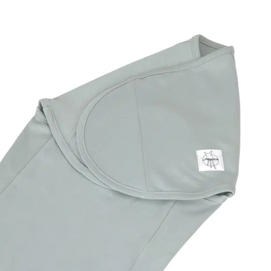 Lässig Cozy Swaddle Bag GOTS - Granite Green - 0-3 Maanden