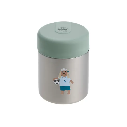 Lässig Tiny Team Dog Food Jar - Groen