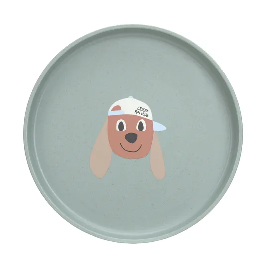 Lässig Tiny Team Dog Bord - PP/Cellulose - Blauw 