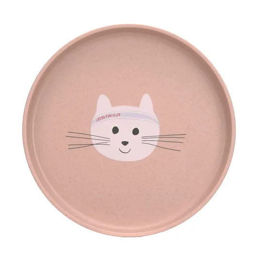 Lässig Tiny Team Cat Bord - PP/Cellulose - Roze
