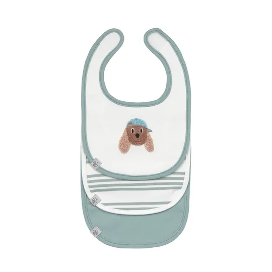 Lässig Tiny Team Dog Newborn Slab - 3 Stuks - Groen 