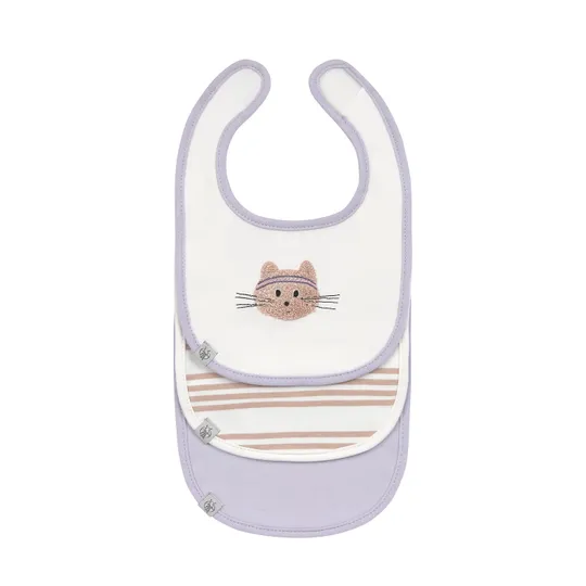 Lässig Tiny Team Cat Newborn Slab – 3 Stuks – Paars