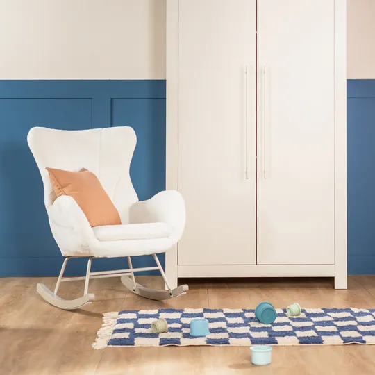 Kidsmill Schommelstoel Senior - Bont - Wit
