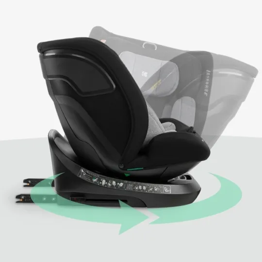 Kikkaboo Autostoel i-Orbit Donker Grijs